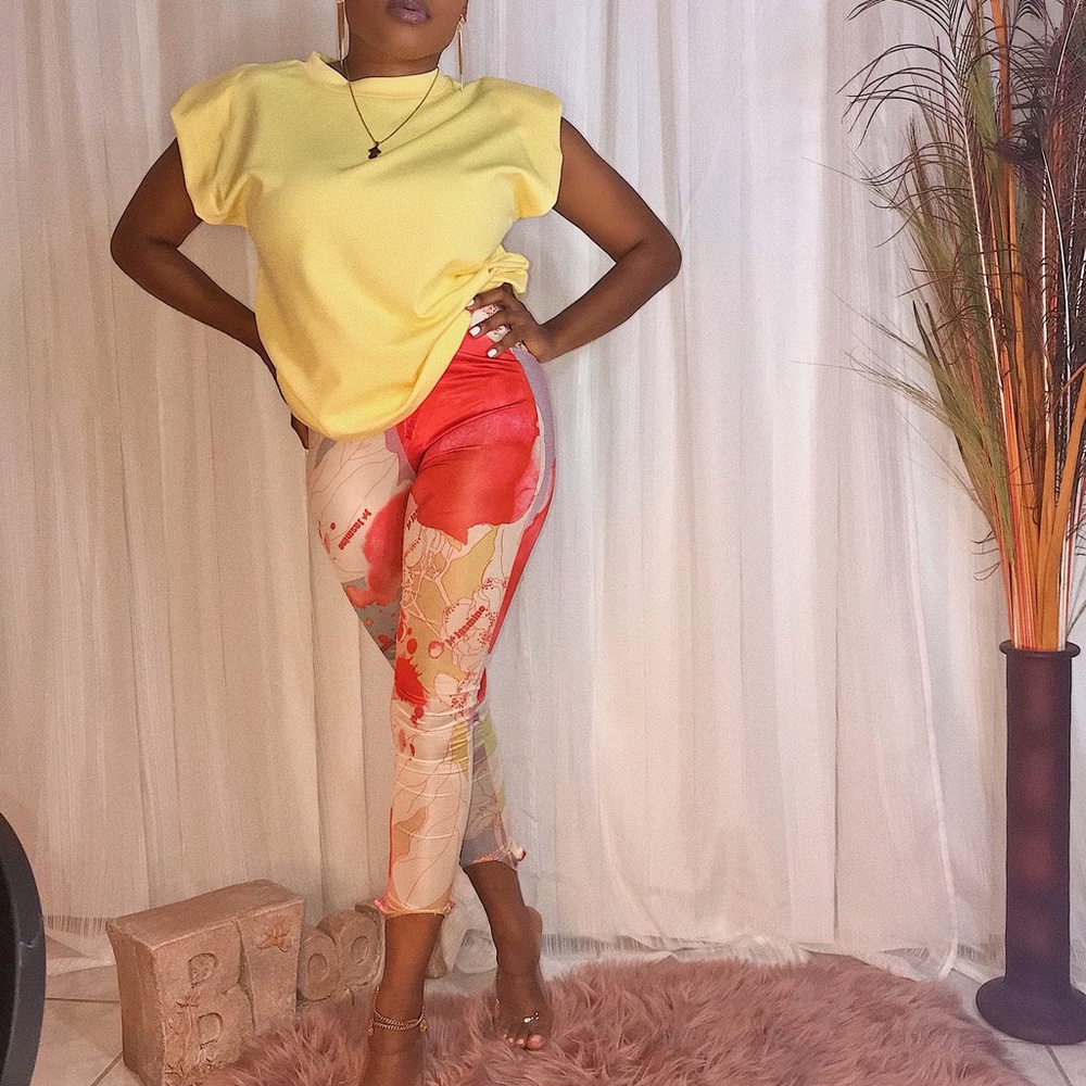 Floral Tights - Picture 3 of 3